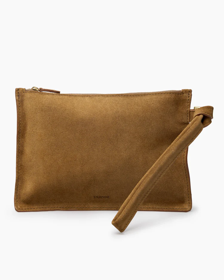 The Charlie Clutch Maple Brown Suede Vesker